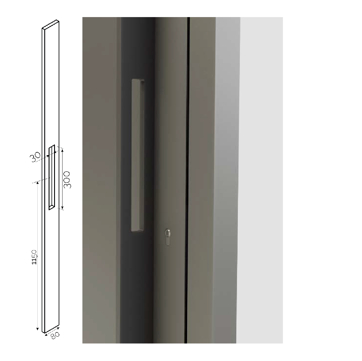 Push Pull 5
gefreesde platte lat